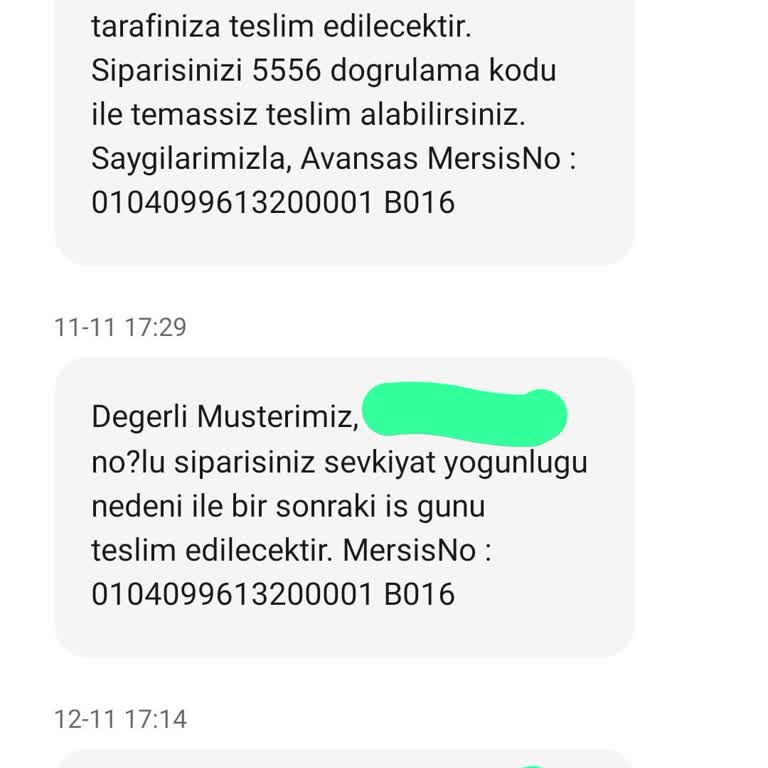 Teslimat Gecikmesi Ve Müşteri Hizmetleri Sorunu