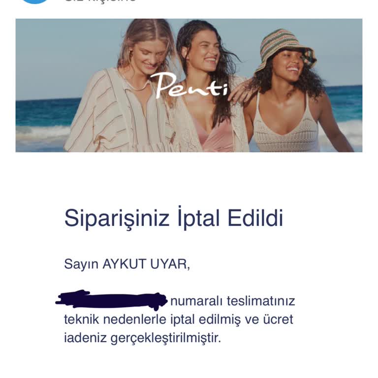 Kampanya Ürünü İptali Ve Geciken Kargo Sorunu