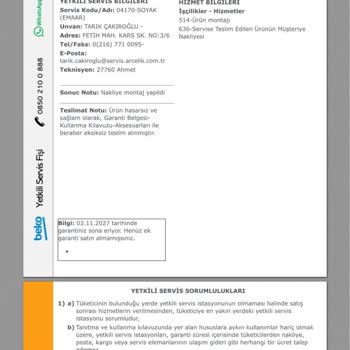 Yanlış Montaj Ve İade Sürecinde Yaşanan Zorluklar