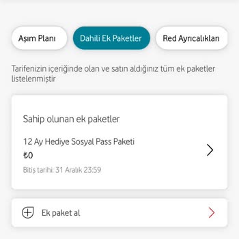 Vodafone Paket Değişikliklerinde Yaşanan Sorunlar