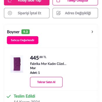 Boyner Yanlış Gönderilen Ürün Ve İlgisiz Müşteri Hizmetleri!