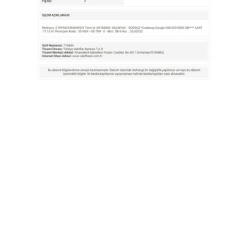 Haberim Olmadan Yapılan Haksız Kart Çekimleri