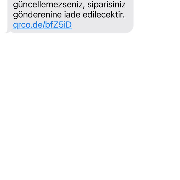 Yanıltıcı Mesajla Karşılaştım: Sorumluluk Kabul Edilemez!