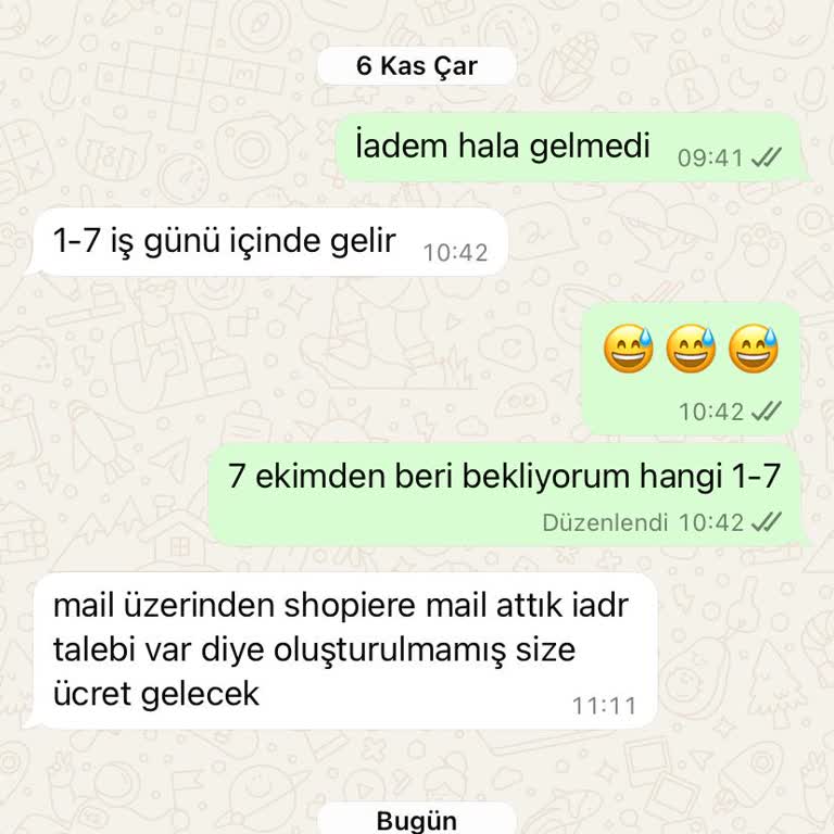 Ayakkabı İadesinde 40 Günlük Bekleyiş
