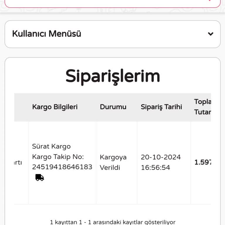 Bir Aydır Beklenen Kargo Ve İlgisizlik