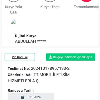 Dijital Kurye İle Teslimat Sorunları