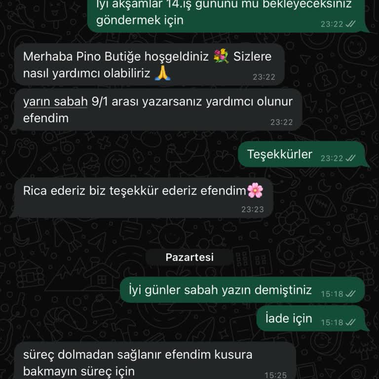 İade Sürecinde Gecikme Ve İletişim Eksikliği