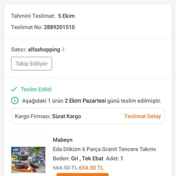 Trendyol'dan Aldığım Granit Tencere Küflendi!