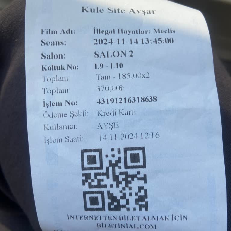 Sinema Bilet Satışında İlgisizlik Ve Kaba Davranış