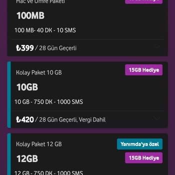 Hediye İnternet Paketi Yüklenmedi: Müşteri Hizmetlerinden Yanıt Alamadım