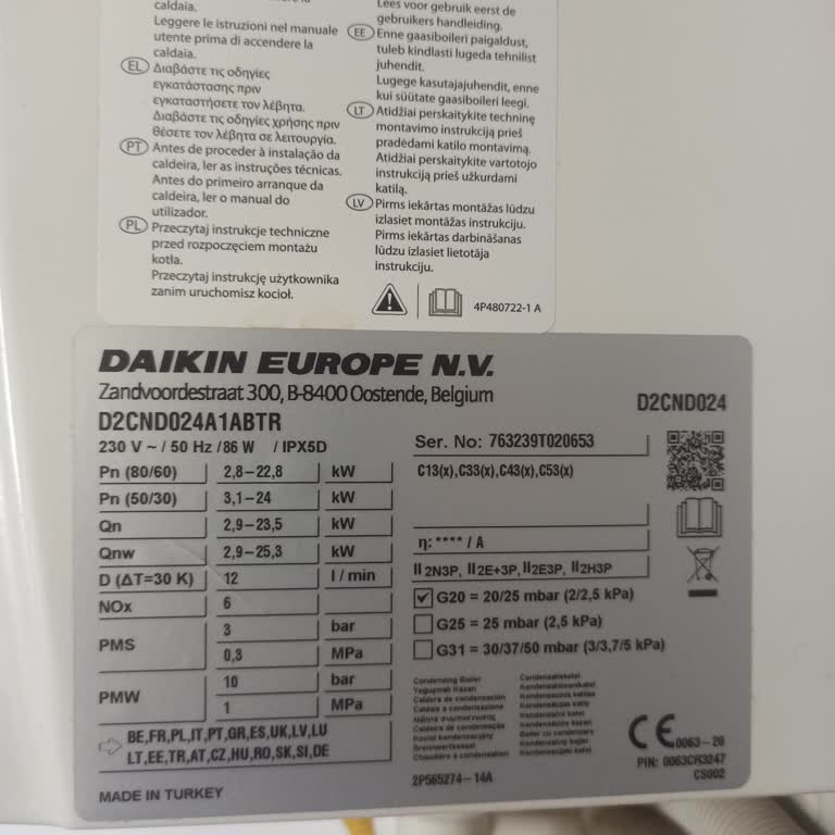 Daikin Kombi İle Sürekli Servis Çilesi
