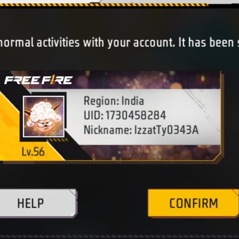 Garena Free Fire Account Was Hacked with Diamonds and Elite Passes