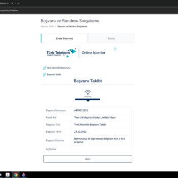 Türk Telekom'un İlgisizliği: 3 Yıldır Bekleyen İnternet Başvurusu