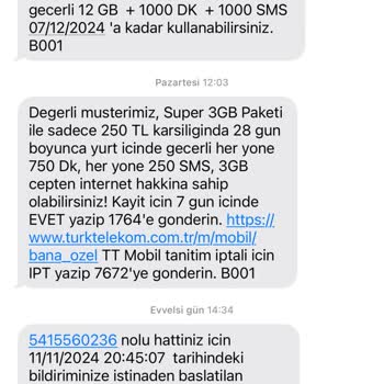 Mobil Bankacılık Paketimde Kullanım Sorunu