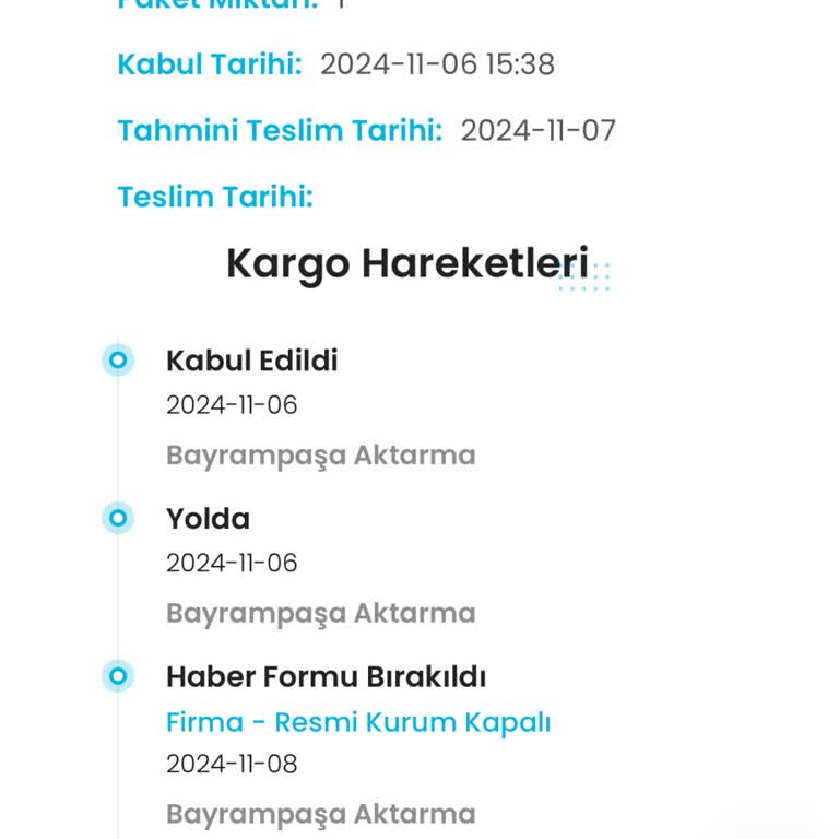 Kargoist İle Zarahome Siparişim Teslim Edilmedi Mağduriyetim Nasıl Giderilecek
