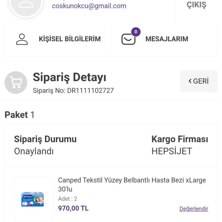 Ulaşılamayan Firma Ve Gönderilmeyen Sipariş
