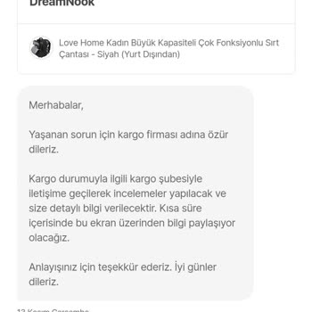 Kayıp Kargo Sorunu: İade Sürecinde Yetersiz Bilgilendirme