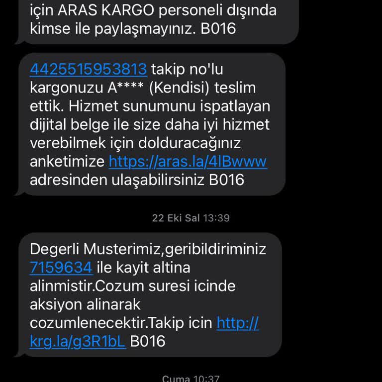 Kayıp Kargo Ve İlgisiz Hizmet: Aras Kargo Atlas Şubesi Mağduriyeti