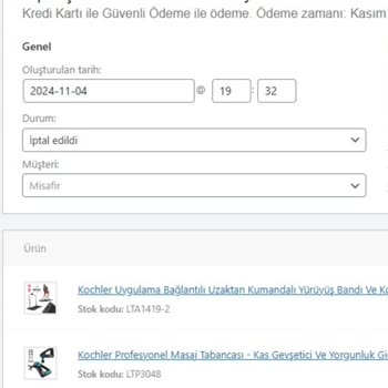 Koşu Bandı Siparişimde Para İadesi Sorunu