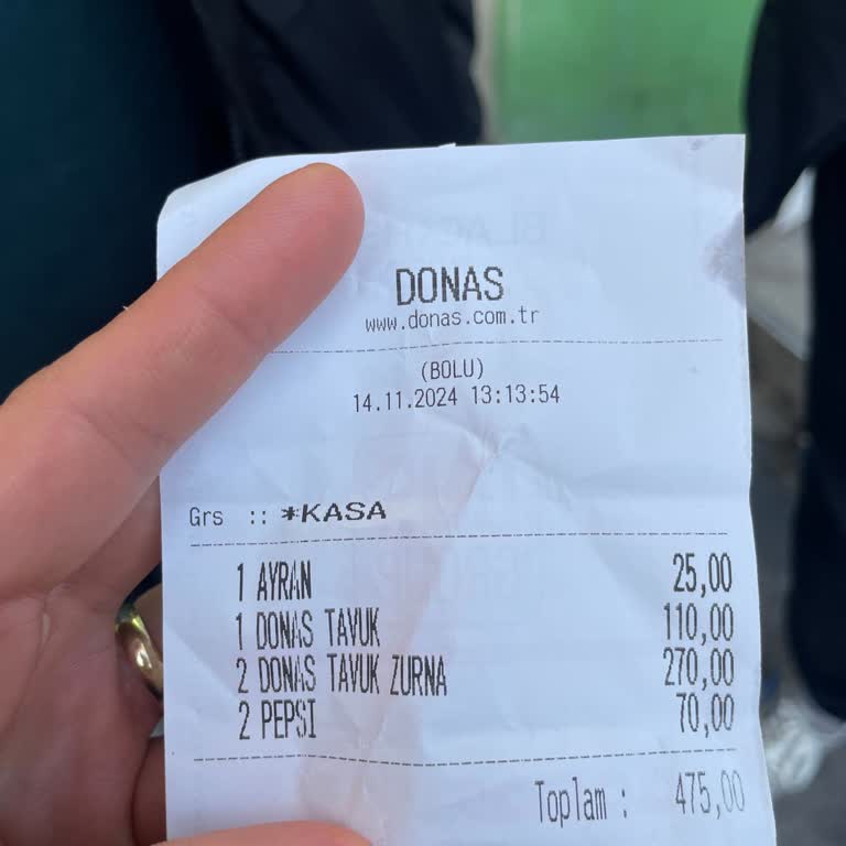 Bolu Donas Şubesinde Hayal Kırıklığı: Mayonez Talebimiz Reddedildi