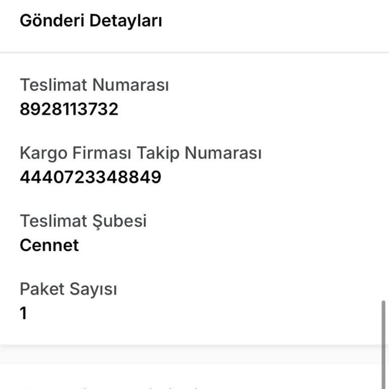 Aras Kargo'da Kaybolan Kargo Ve İlgisiz Hizmet
