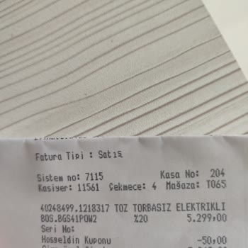 Bosch Süpürge Motoru Ve Garanti Sorunu