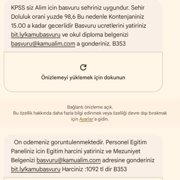 Yanıltıcı İş Başvurusu Ve Kişisel Bilgilerin Korunması Talebi