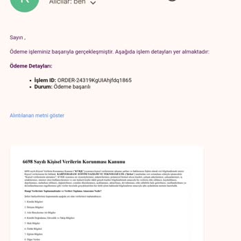 Yanıltıcı İş Başvurusu Ve Kişisel Bilgilerin Korunması Talebi