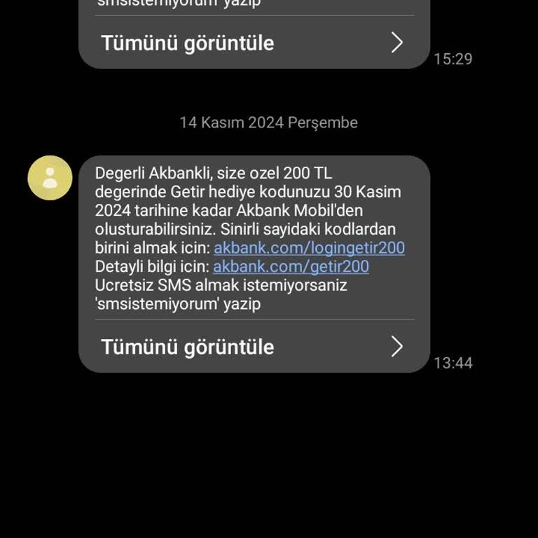Müşteri Olmadan Gelen Mesajlar Ve Ulaşılamayan Hizmet