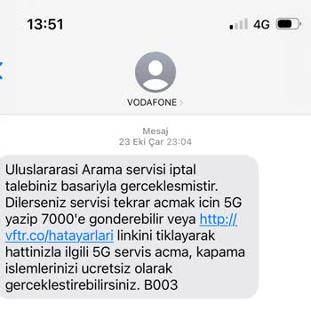 Yanlış Yurt Dışı Kullanım Faturası Ve Çözüm Eksikliği