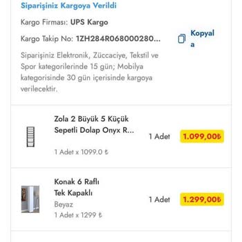Mobilya Siparişim Teslim Edilmedi Ve Mağduriyetim Giderilmedi