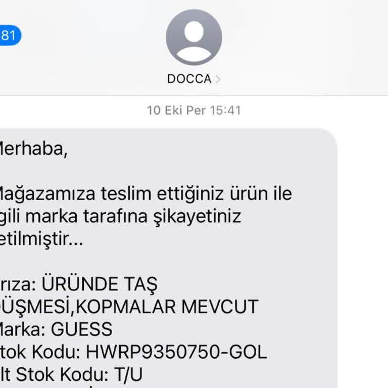 Guess Ürün İnceleme Sürecinde Yasal Süre Aşıldı