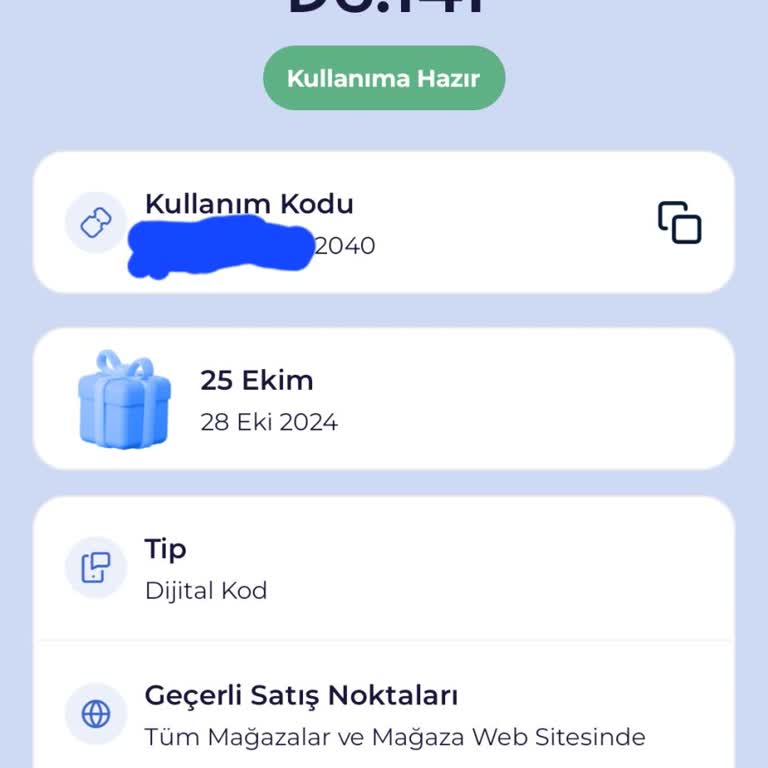 Boyner Çeki Web Mağazasında Geçersiz