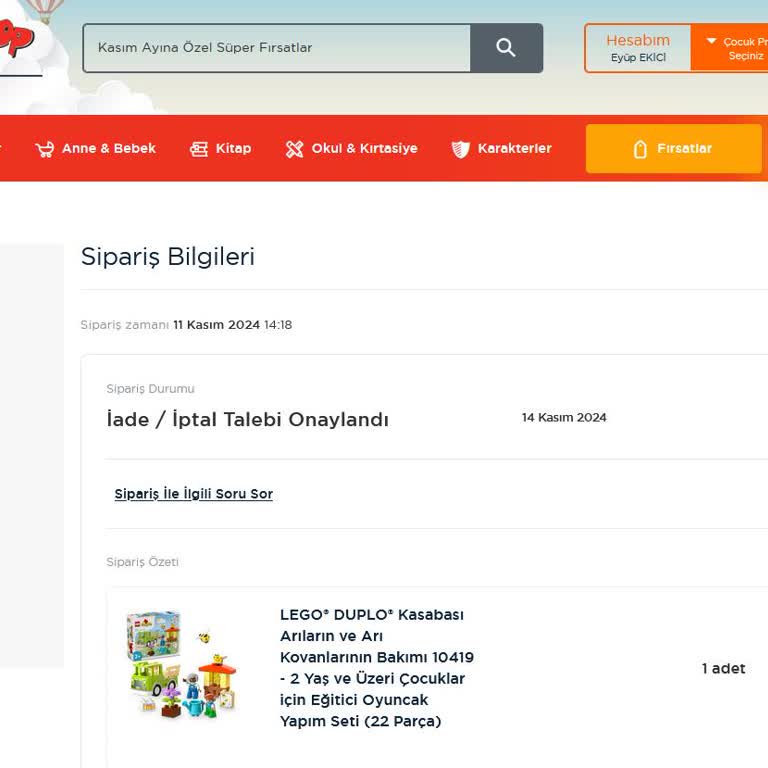 Toyzz Shop'tan Stokta Olmayan Ürün Satışı Ve Para Alıkoyma