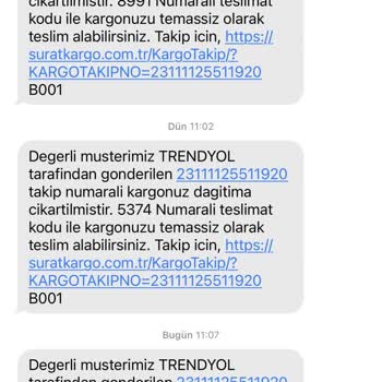 Sürat Kargo'nun Teslimat Sorunları Ve İletişim Eksikliği