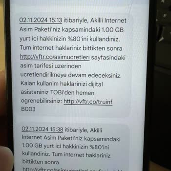 Yanlış Tanımlanan İnternet Paketleri Ve Yüksek Fatura Sorunu