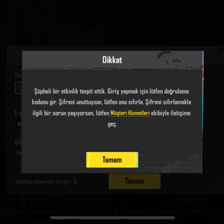 Buz Diyarı Hesabına Erişim Sorunu
