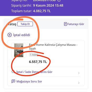 Yataş Mağazasında Fiyat Artışı Ve Sipariş İptali Sorunu
