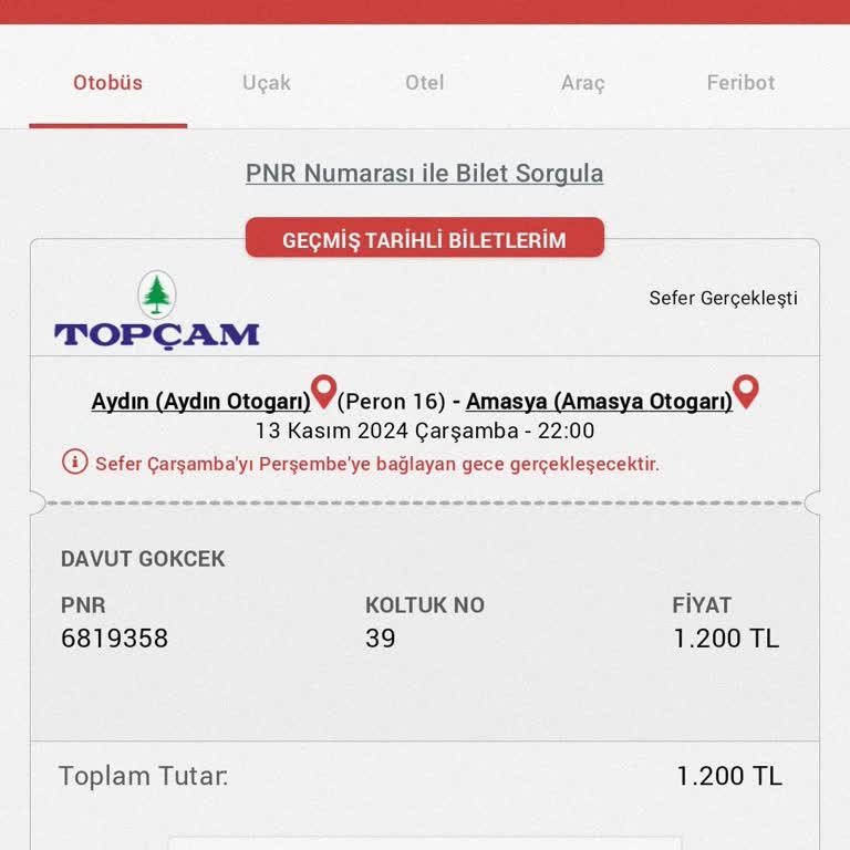 Otobüs Yolculuğunda Yaşanan Sorunlar Ve Hayal Kırıklığı