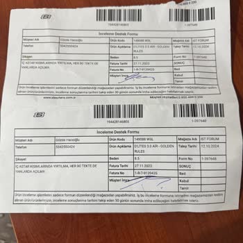 Garantili Ayakkabı Hayal Kırıklığı: Skechers Müşteri Memnuniyetsizliği