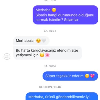 Sipariş Teslimat Sorunu Ve İletişim Engeli