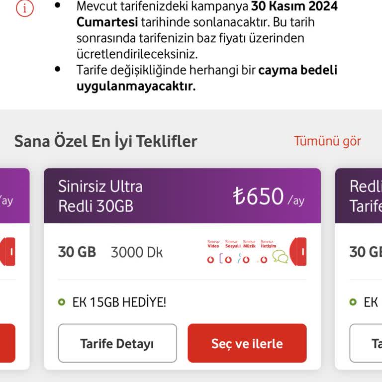 Vodafone Eski Müşterilere Haksız Zam