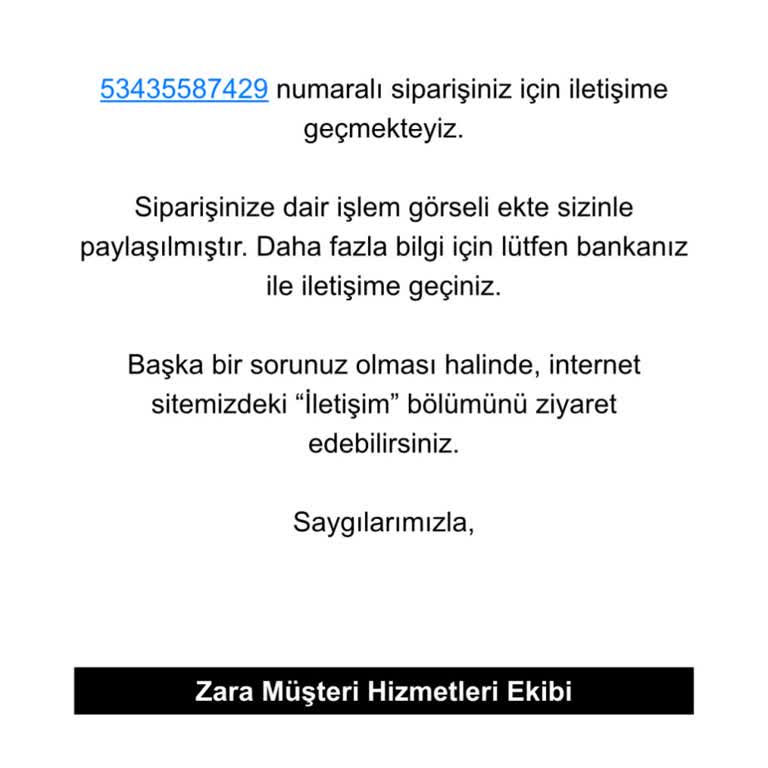 Zara Alışveriş İadesinde Mağduriyet