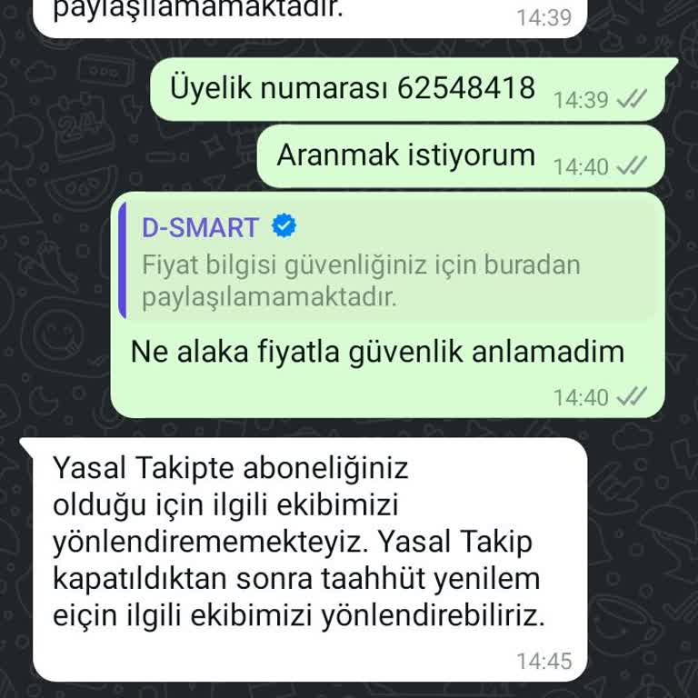 D-Smart Müşteri Hizmetleri Ve Taahhüt Yenileme Sorunu