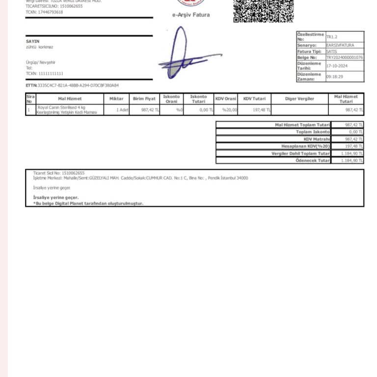 Eksik İletişim Ve Şüpheli Ürün Sorunu