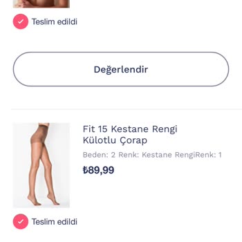 Penti Siparişim Eksik Ve Yanıt Alamıyorum