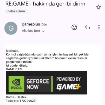 Geforce Now Paket Teslimat Sorunu Ve Yetersiz Destek