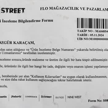Garanti Sürecinde Kaybolan Ayakkabı Ve İletişim Sorunları