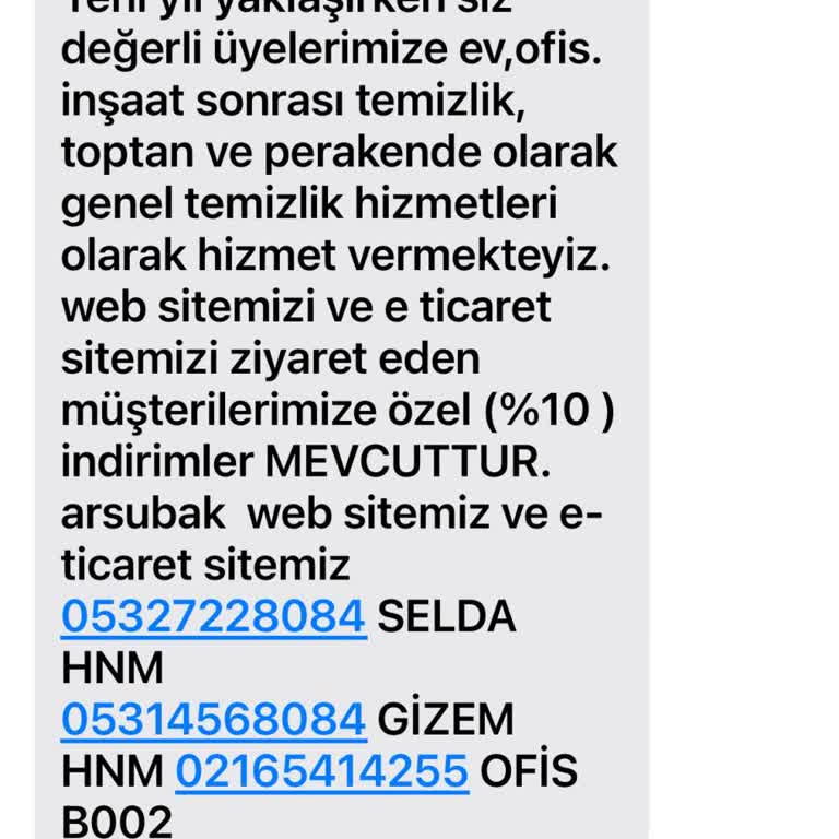 İzinsiz Telefon Numarası Kullanımı Ve Rahatsız Edici Mesajlar
