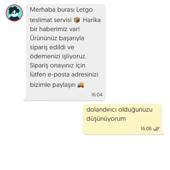 Letgo'da Güvenlik Açığı Ve Sahte Mesaj Sorunu